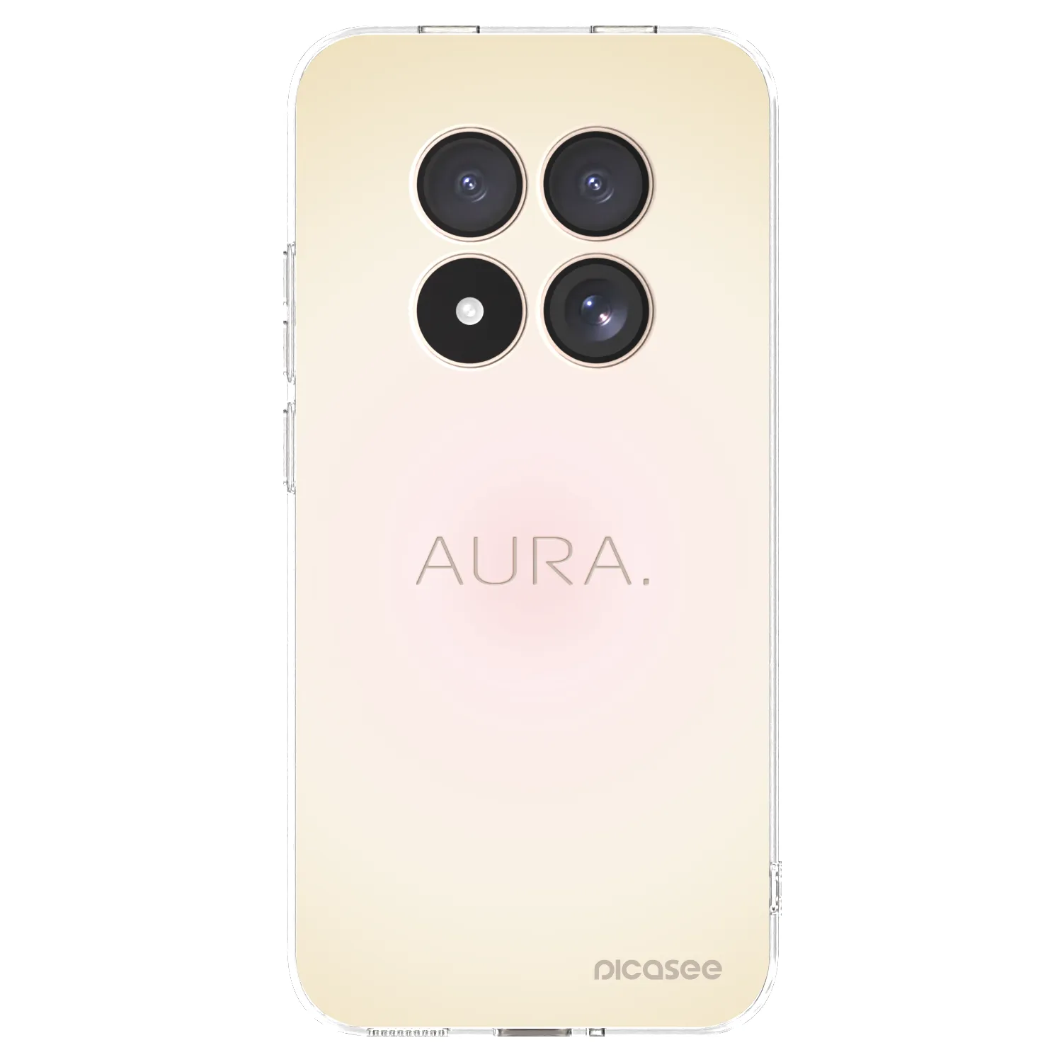 Picasee διαφανής θήκη σιλικόνης Xiaomi Redmi Note 15 Pro 4G - Aura