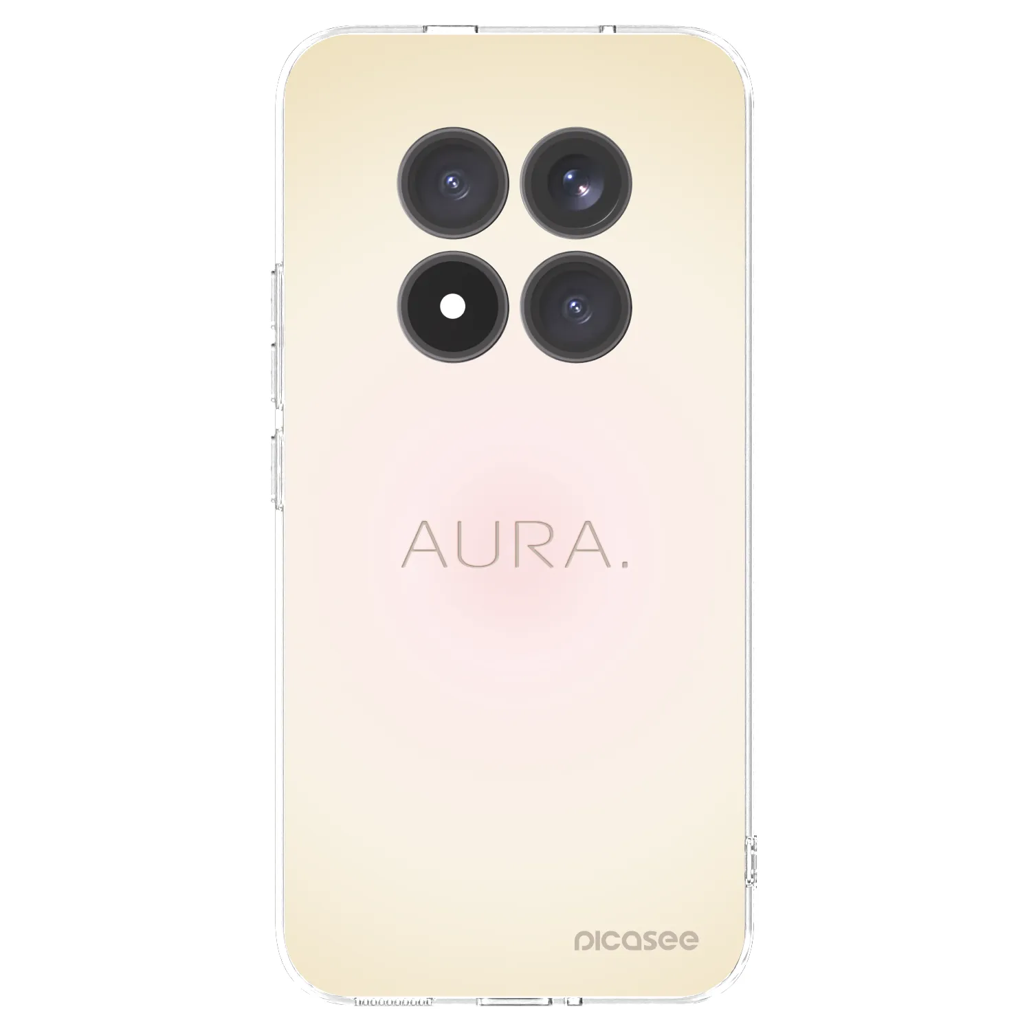 Picasee διαφανής θήκη σιλικόνης Xiaomi Redmi Note 15 Pro+ - Aura