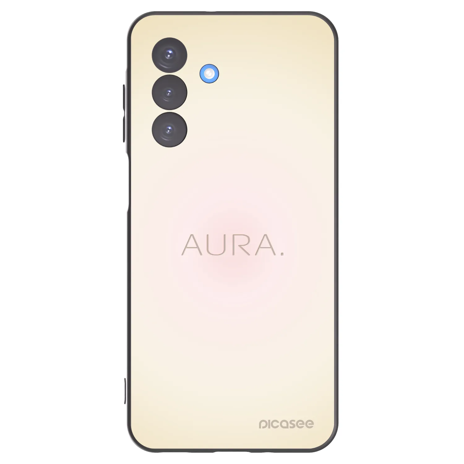 Picasee Μαύρη θήκη σιλικόνης για Samsung Galaxy A17 5G - Aura