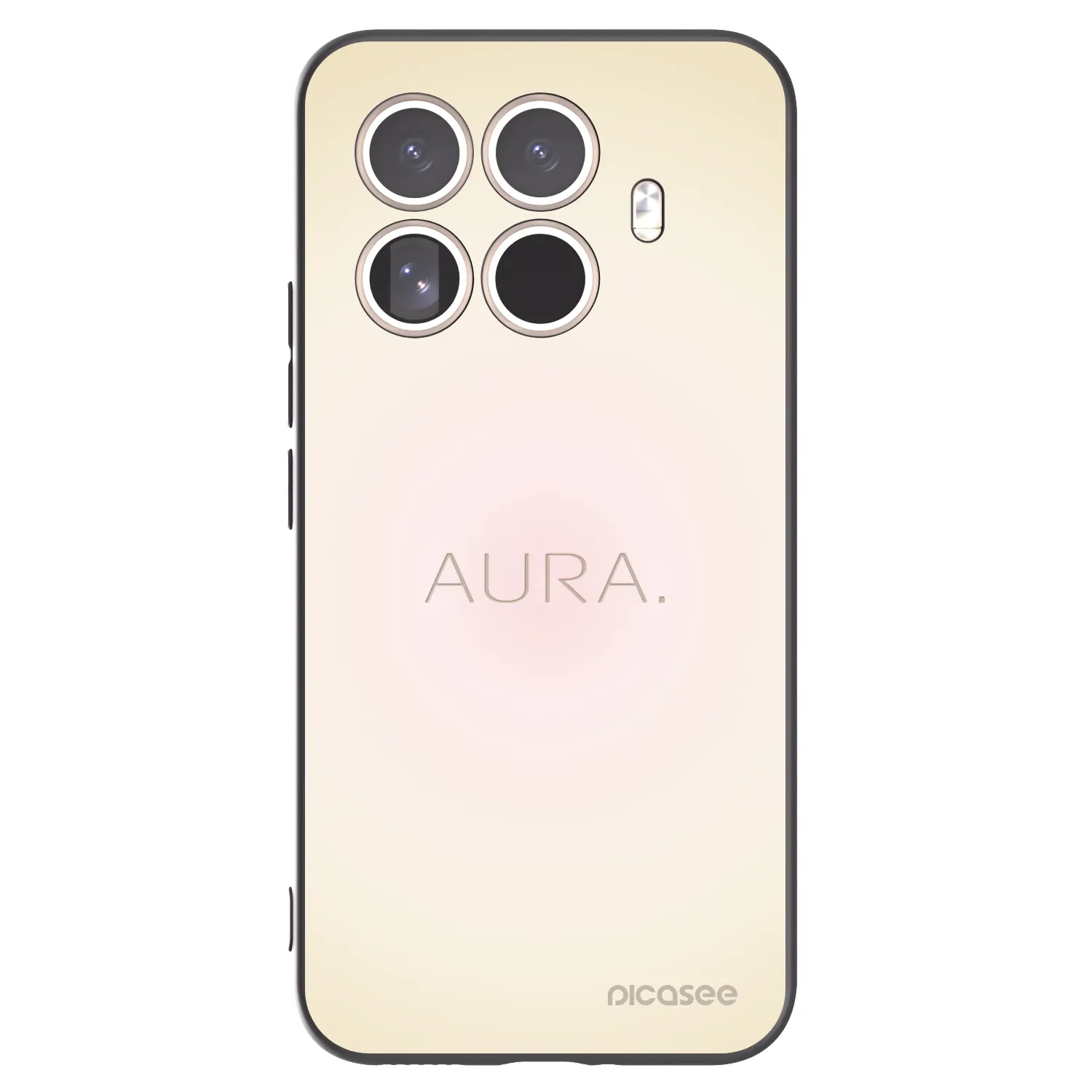 Picasee Μαύρη θήκη σιλικόνης για Xiaomi 15T Pro - Aura