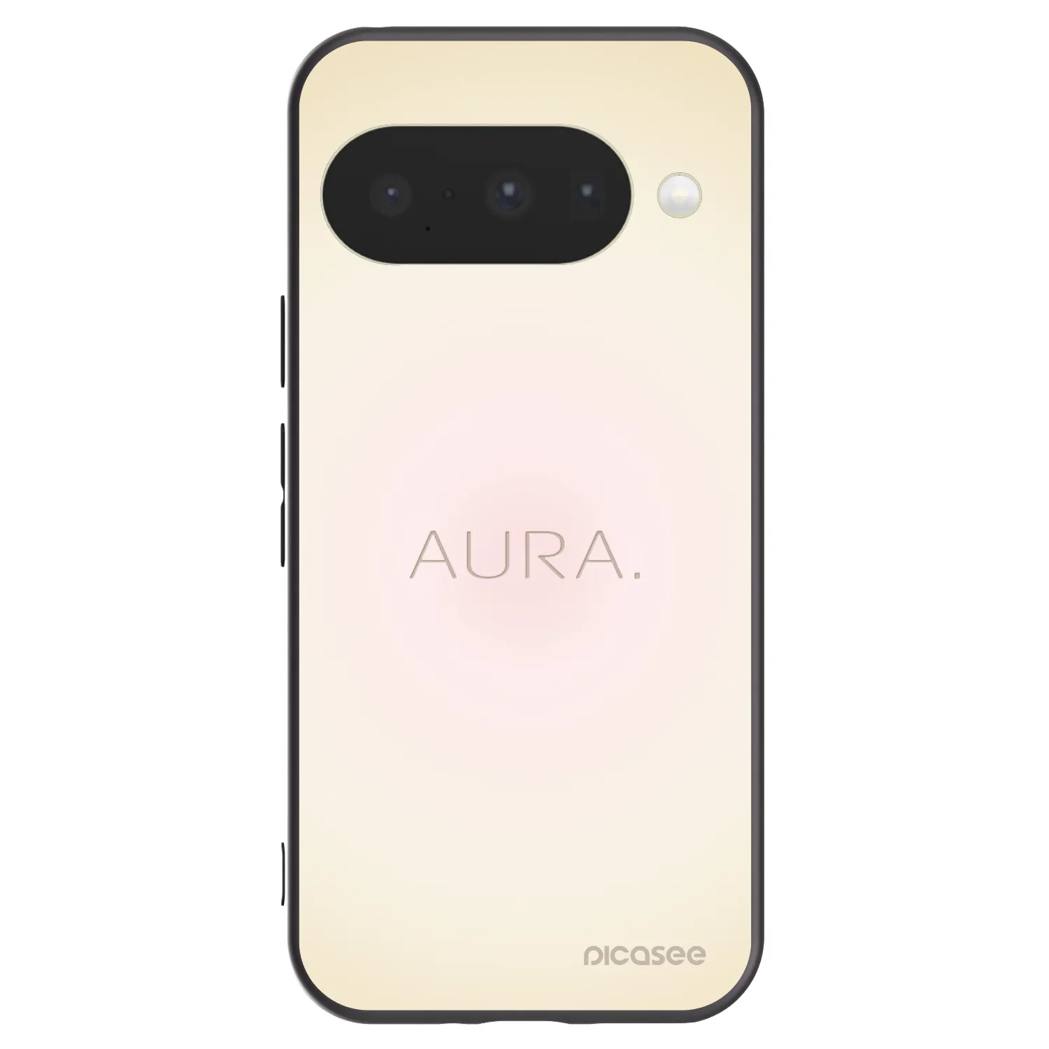 Picasee Μαύρη θήκη σιλικόνης για Google Pixel 10 - Aura