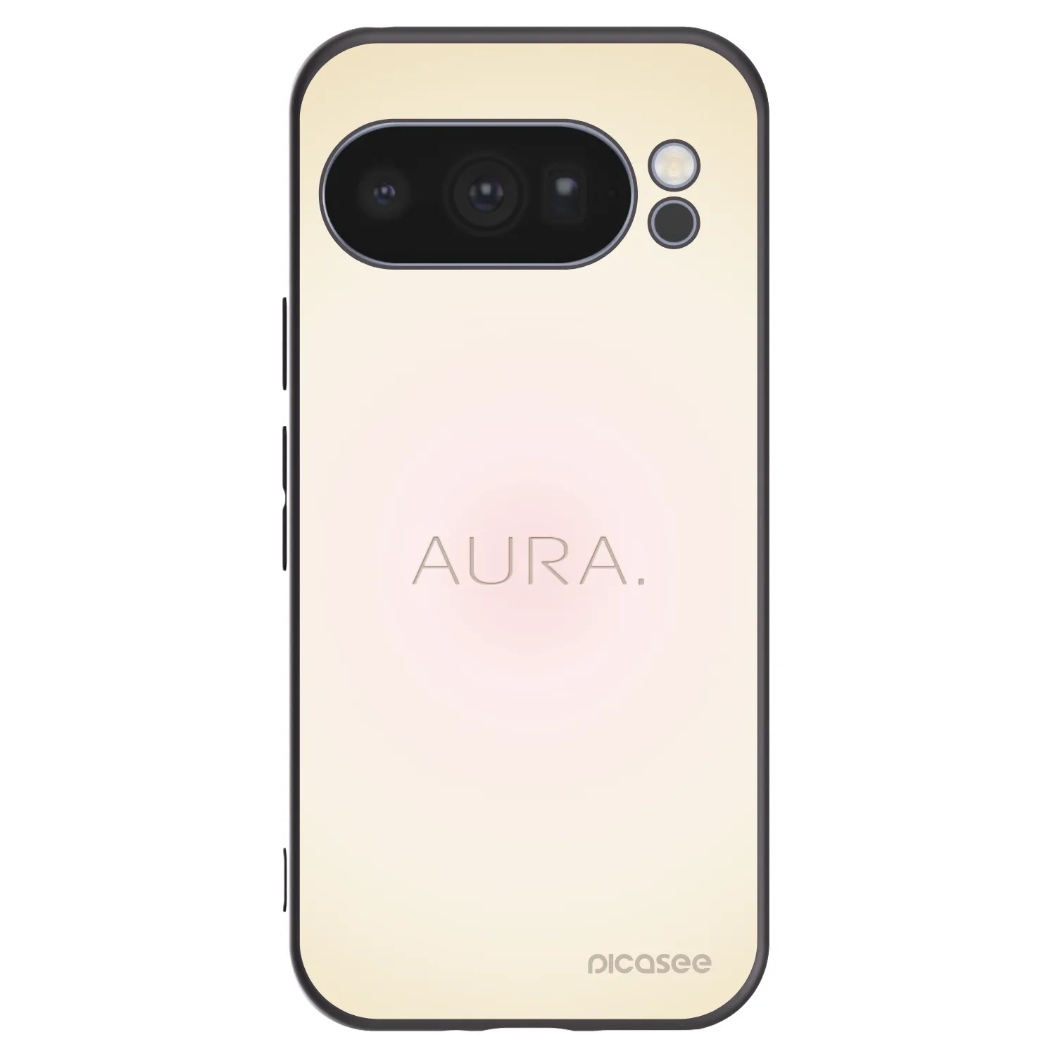 Picasee Μαύρη θήκη σιλικόνης για Google Pixel 10 Pro - Aura