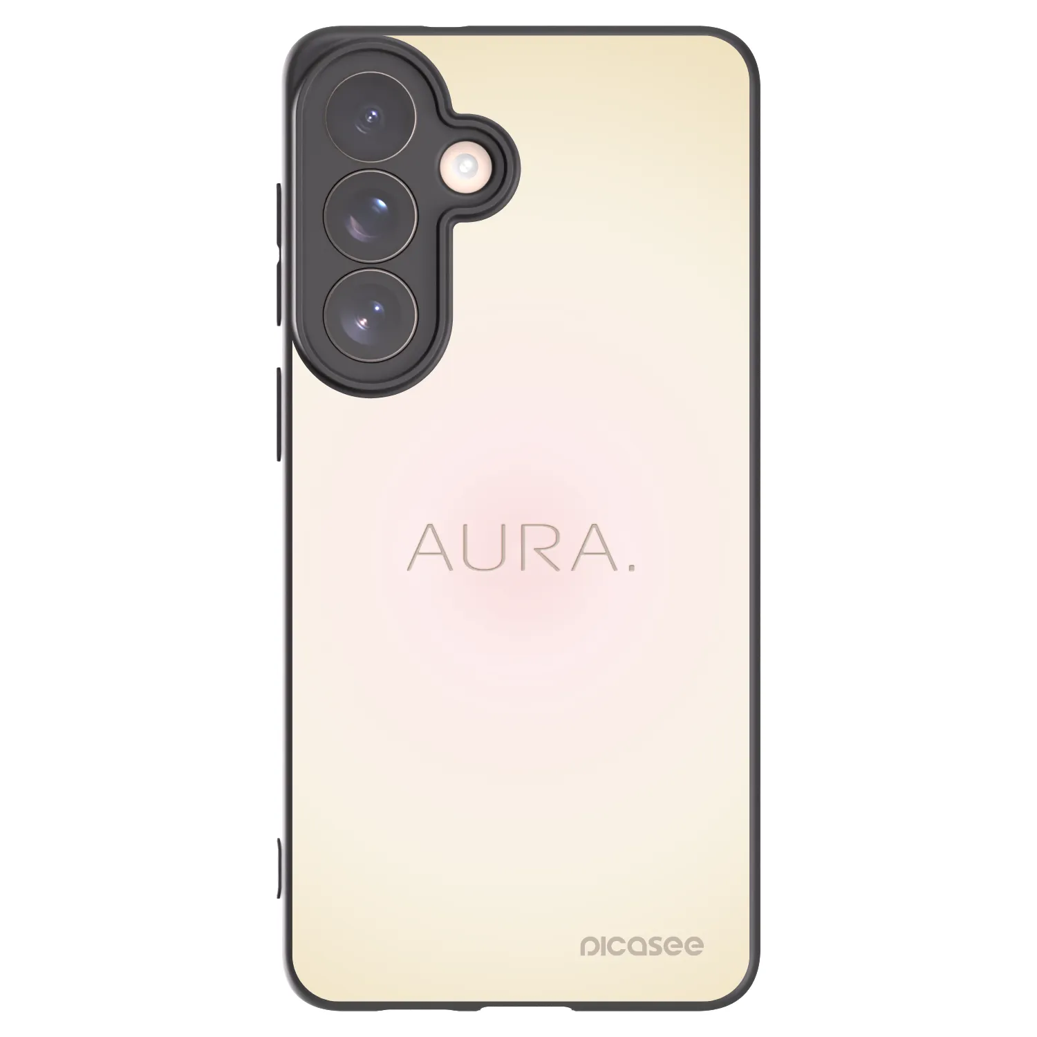 Picasee Μαύρη θήκη σιλικόνης για Samsung Galaxy S26+ - Aura
