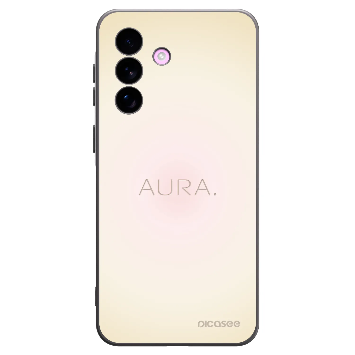 Picasee Μαύρη θήκη σιλικόνης για Samsung Galaxy A57 5G - Aura
