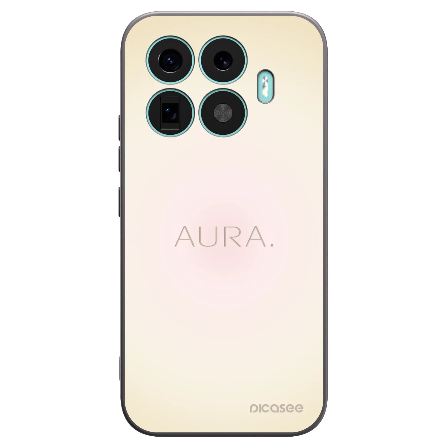 Picasee Μαύρη θήκη σιλικόνης για Xiaomi 17T - Aura