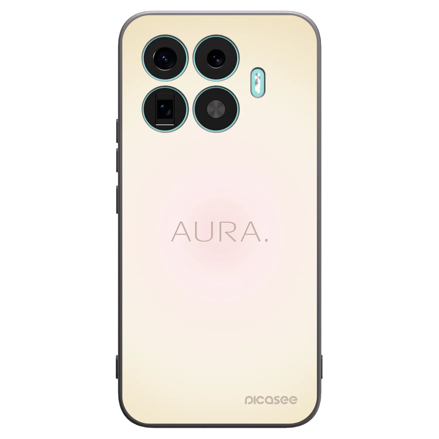Picasee Μαύρη θήκη σιλικόνης για Xiaomi 17T Pro - Aura