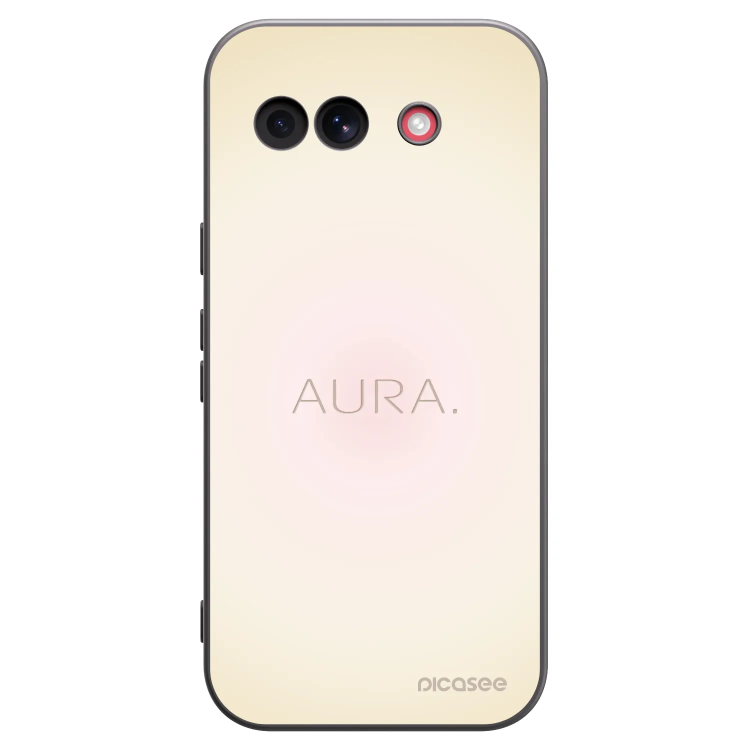 Picasee Μαύρη θήκη σιλικόνης για Google Pixel 10a - Aura