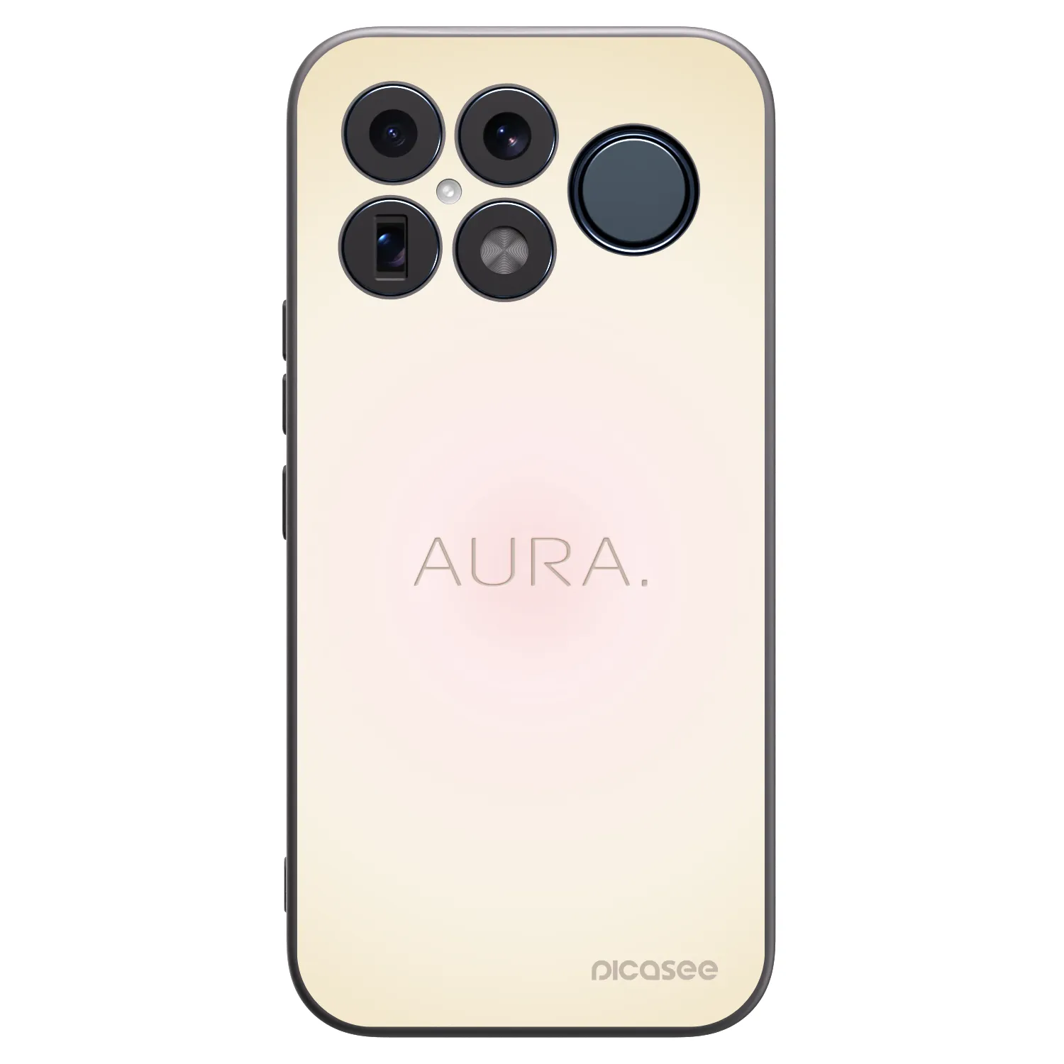 Picasee Μαύρη θήκη σιλικόνης για Xiaomi Poco F8 Ultra - Aura