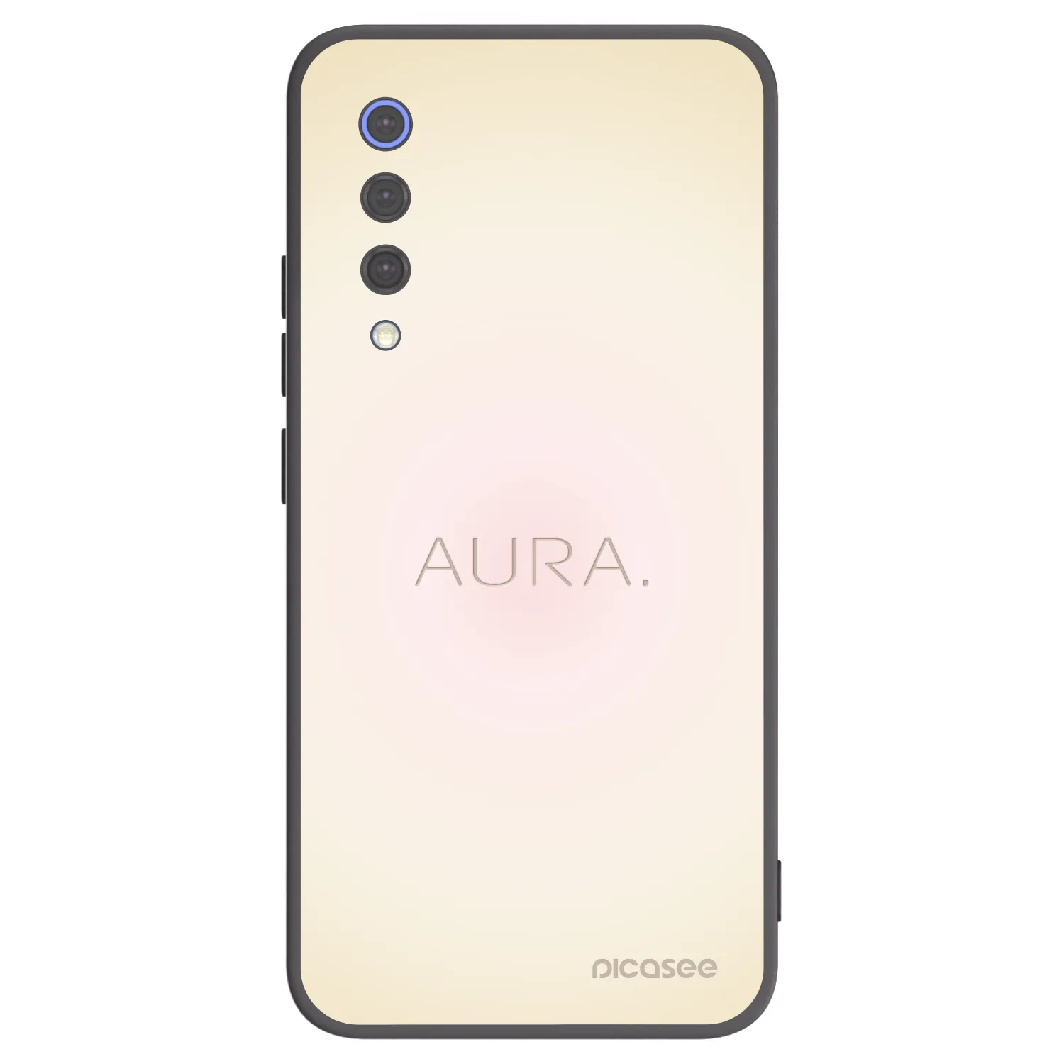 Picasee Μαύρη θήκη σιλικόνης για Xiaomi Mi 9 SE - Aura