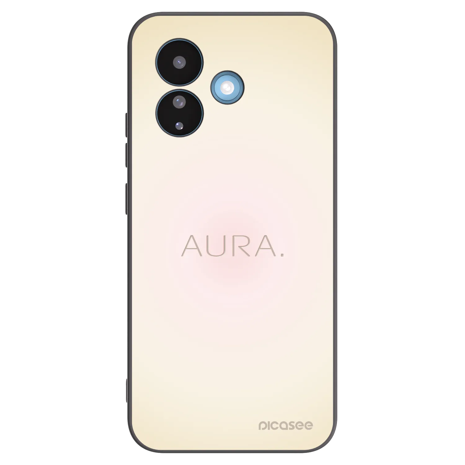 Picasee Μαύρη θήκη σιλικόνης για Xiaomi Redmi Note 17 Pro 5G - Aura