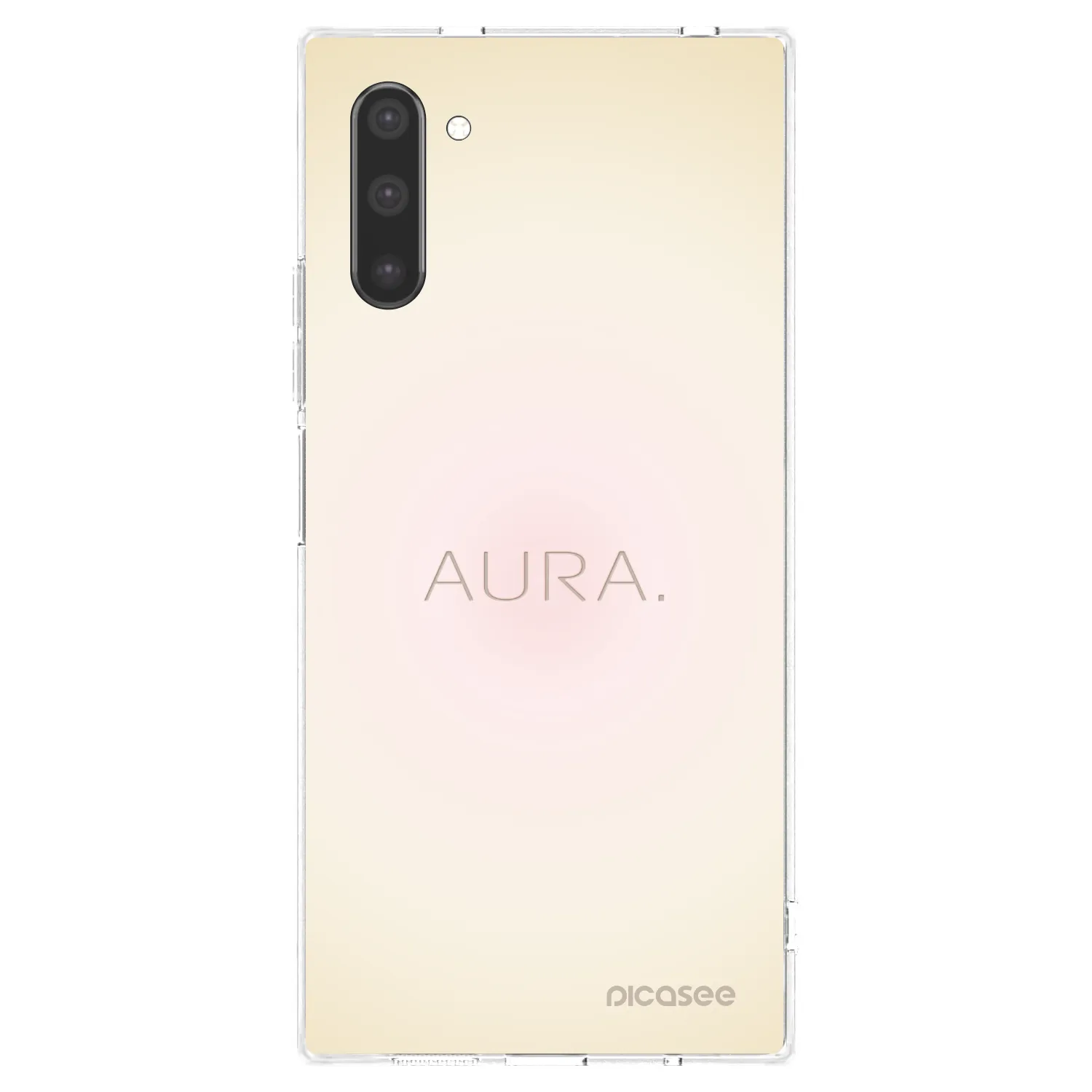 Picasee διαφανής θήκη σιλικόνης Samsung Galaxy Note 10 N970F - Aura