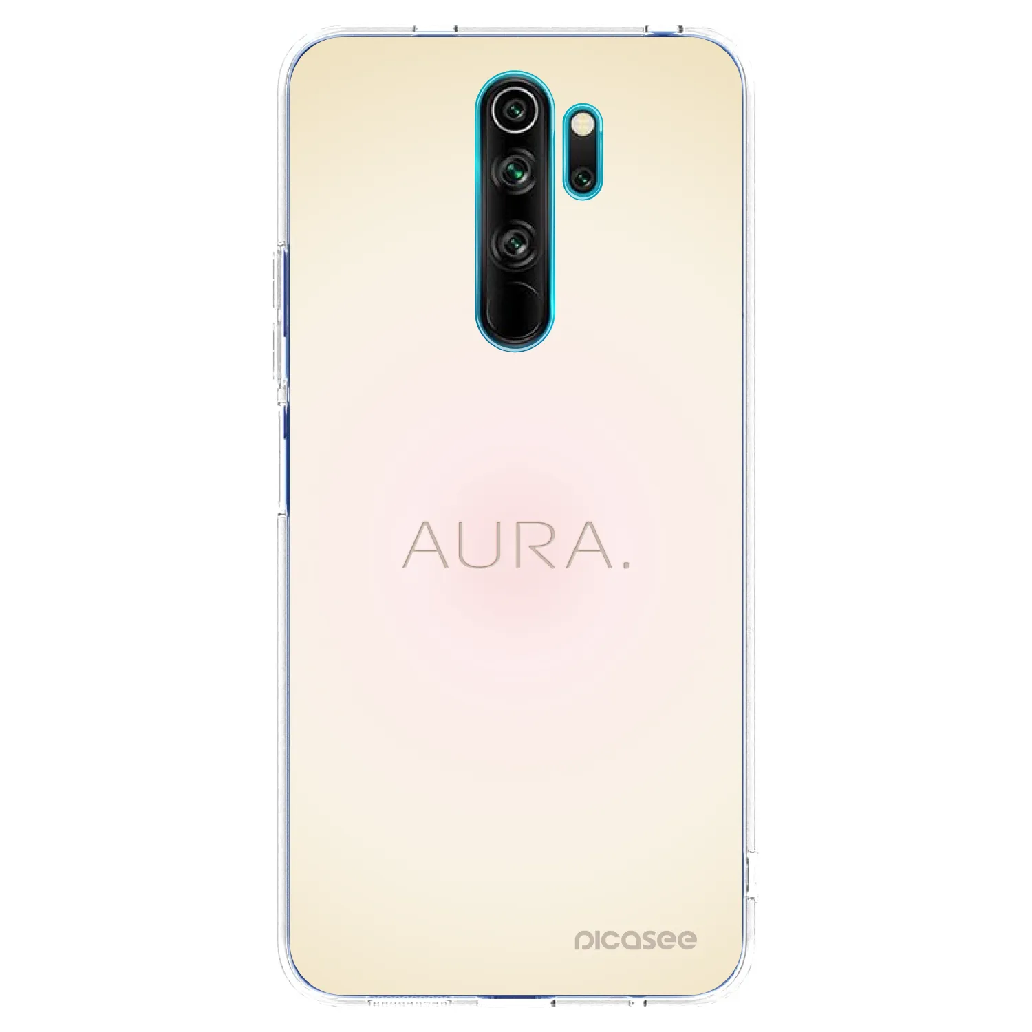 Picasee διαφανής θήκη σιλικόνης Xiaomi Redmi Note 8 Pro - Aura