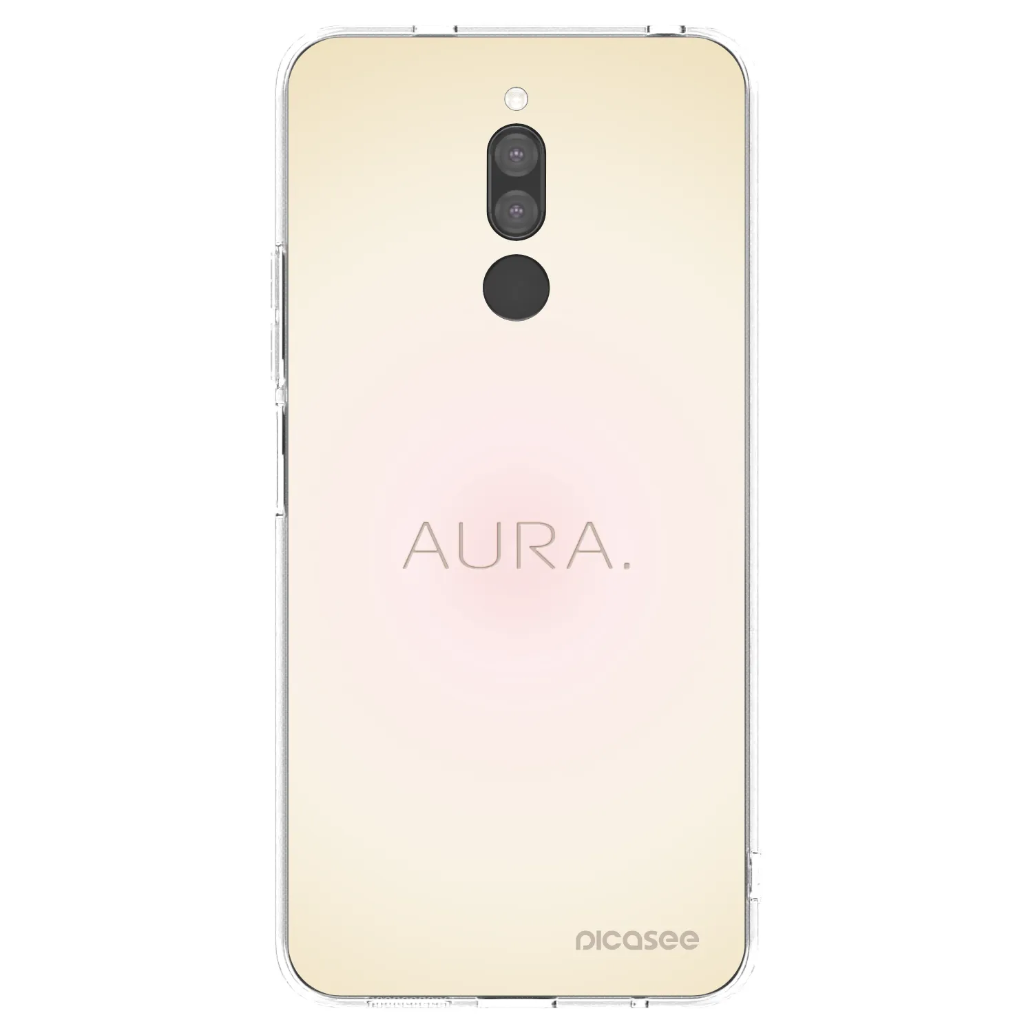 Picasee διαφανής θήκη σιλικόνης Xiaomi Redmi 8 - Aura
