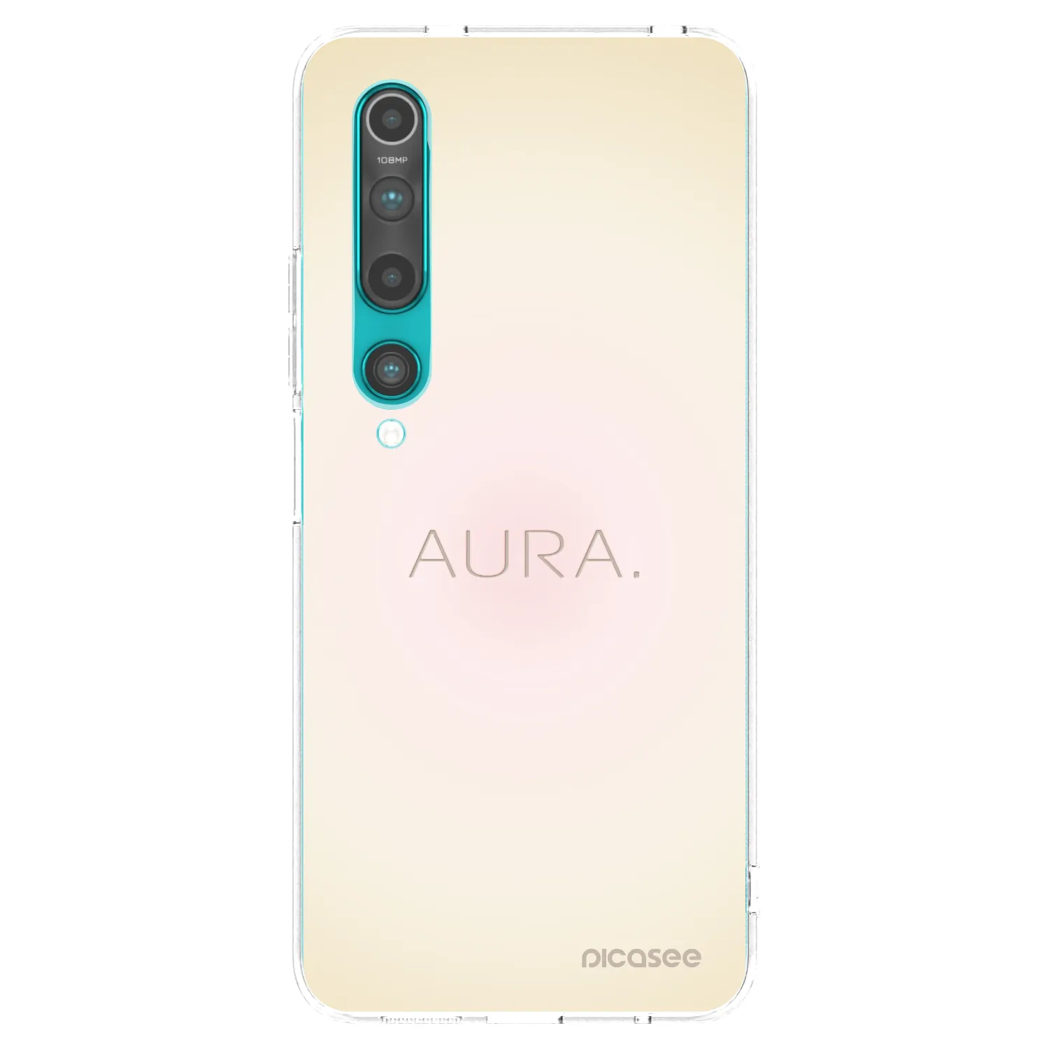Picasee διαφανής θήκη σιλικόνης Xiaomi Mi 10 - Aura