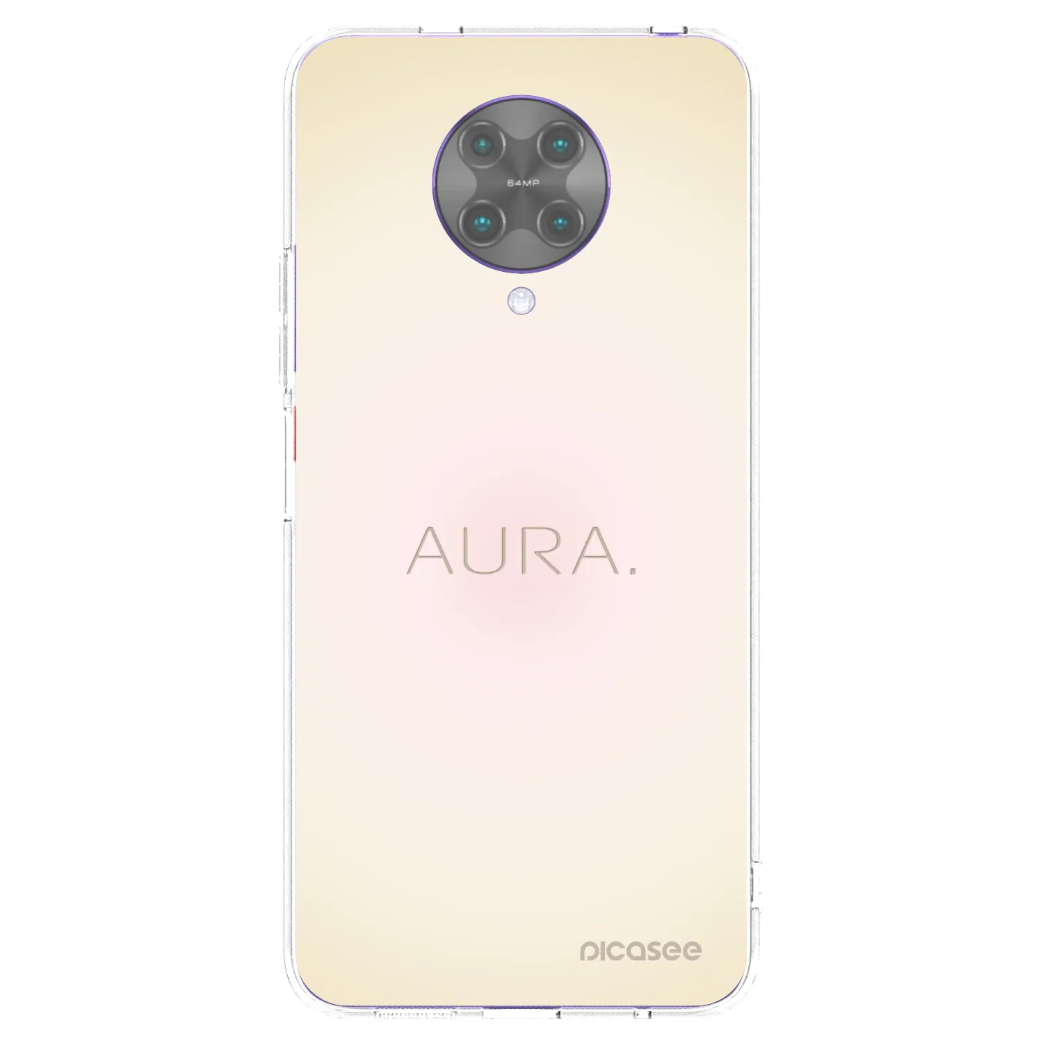 Picasee διαφανής θήκη σιλικόνης Xiaomi Poco F2 Pro - Aura