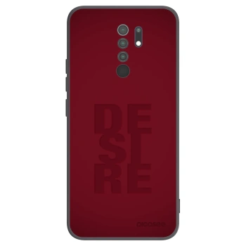 Picasee Μαύρη θήκη σιλικόνης για Xiaomi Redmi 9 - Desire