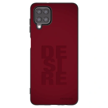 Picasee Μαύρη θήκη σιλικόνης για Samsung Galaxy A12 A125F - Desire