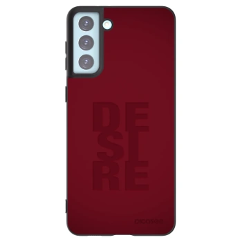 Picasee Μαύρη θήκη σιλικόνης για Samsung Galaxy S21+ 5G G996F - Desire