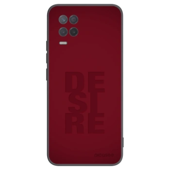 Picasee Μαύρη θήκη σιλικόνης για Realme 8 5G - Desire