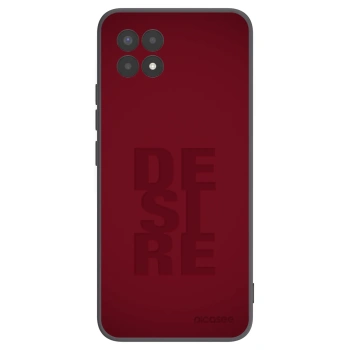 Picasee Μαύρη θήκη σιλικόνης για Realme 8i - Desire