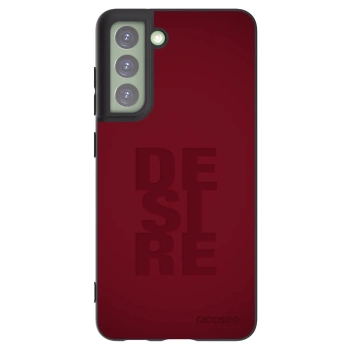 Picasee Μαύρη θήκη σιλικόνης για Samsung Galaxy S21 FE 5G - Desire