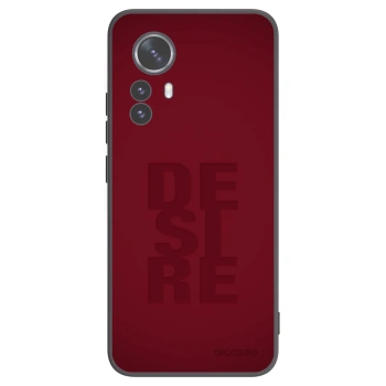 Picasee Μαύρη θήκη σιλικόνης για Xiaomi 12 Pro - Desire