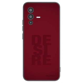 Picasee Μαύρη θήκη σιλικόνης για Vivo V23 5G - Desire