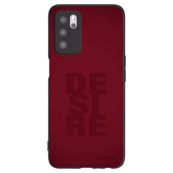Picasee Μαύρη θήκη σιλικόνης για OPPO A16s - Desire