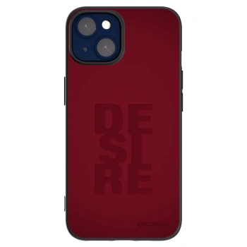 Picasee Μαύρη θήκη σιλικόνης για Apple iPhone 14 - Desire