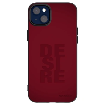 Picasee Μαύρη θήκη σιλικόνης για Apple iPhone 14 Plus - Desire