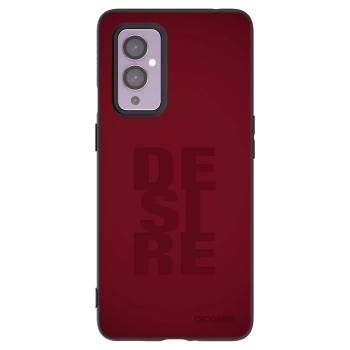 Picasee Μαύρη θήκη σιλικόνης για OnePlus 9 - Desire