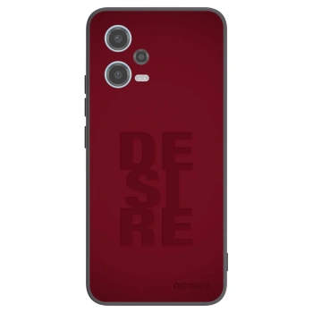 Picasee Μαύρη θήκη σιλικόνης για Xiaomi Redmi Note 12 5G - Desire