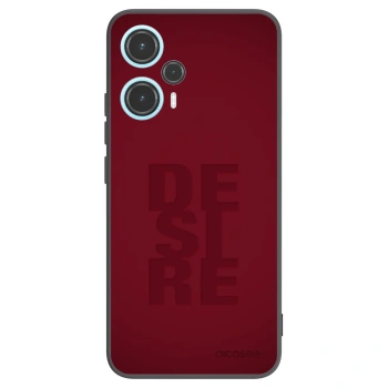 Picasee Μαύρη θήκη σιλικόνης για Xiaomi Poco F5 - Desire