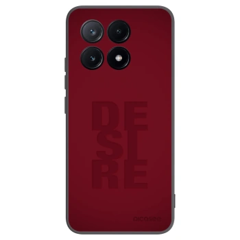 Picasee Μαύρη θήκη σιλικόνης για Xiaomi Poco X6 Pro - Desire