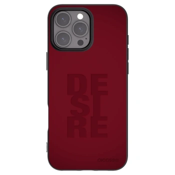 Picasee Μαύρη θήκη σιλικόνης για Apple iPhone 16 Pro Max - Desire