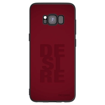 Picasee Μαύρη θήκη σιλικόνης για Samsung Galaxy S8 G950F - Desire