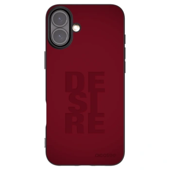 Picasee Μαύρη θήκη σιλικόνης για Apple iPhone 16 Plus - Desire