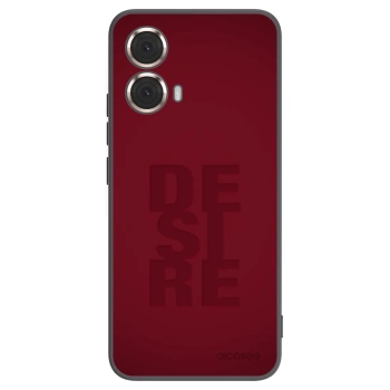 Picasee Μαύρη θήκη σιλικόνης για Motorola Moto G85 - Desire