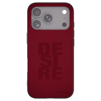 Picasee Μαύρη θήκη σιλικόνης για Apple iPhone 17 Pro - Desire