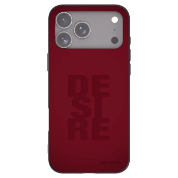 Picasee Μαύρη θήκη σιλικόνης για Apple iPhone 17 Pro Max - Desire