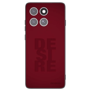 Picasee Μαύρη θήκη σιλικόνης για Motorola Edge 60 Fusion - Desire