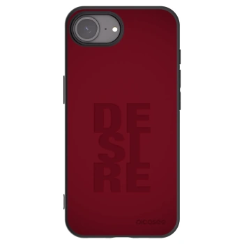 Picasee Μαύρη θήκη σιλικόνης για Apple iPhone 17e - Desire