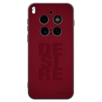 Picasee Μαύρη θήκη σιλικόνης για Vivo X300 Pro - Desire