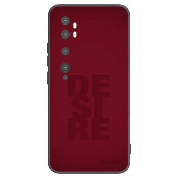 Picasee Μαύρη θήκη σιλικόνης για Xiaomi Mi Note 10 (Pro) - Desire