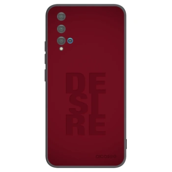 Picasee Μαύρη θήκη σιλικόνης για Huawei Nova 5T - Desire