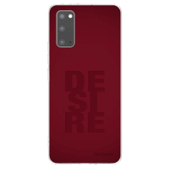 Picasee διαφανής θήκη σιλικόνης Samsung Galaxy S20 G980F - Desire