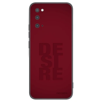 Picasee Μαύρη θήκη σιλικόνης για Samsung Galaxy S20 G980F - Desire