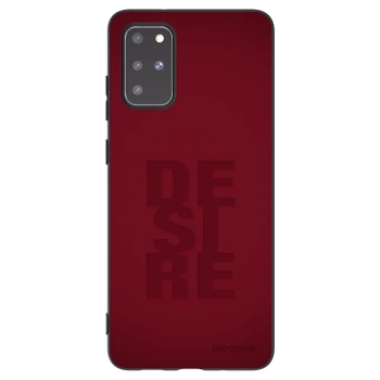 Picasee Μαύρη θήκη σιλικόνης για Samsung Galaxy S20+ G985F - Desire