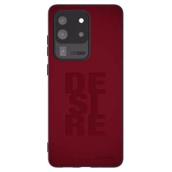 Picasee Μαύρη θήκη σιλικόνης για Samsung Galaxy S20 Ultra 5G G988F - Desire