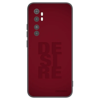 Picasee Μαύρη θήκη σιλικόνης για Xiaomi Mi Note 10 Lite - Desire